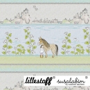 Lillestoff - Pferdemädchen - Bio Sommersweat - Susalabim - Panel